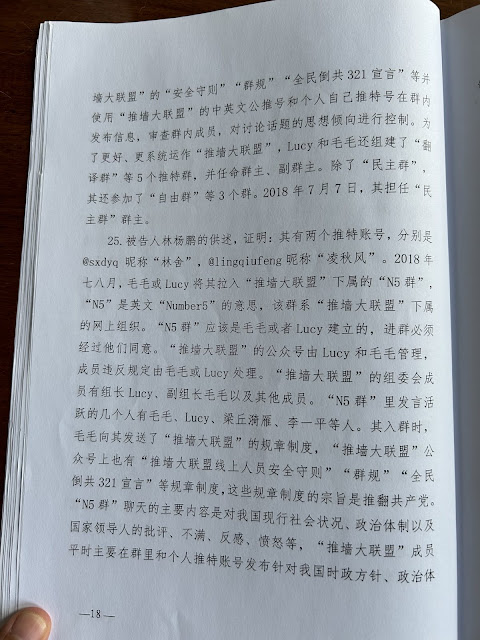 图片[18]-“推墙大联盟”颠覆国家政权案五人获刑：任建平获刑10年、姚锡锐获刑6年、杨林鹏获刑5年、顾海英、彭海明获刑4年-1984bbs