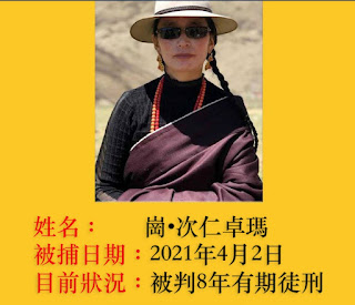 获刑8年的藏族女作家岗·仁卓玛的案情及简历-1984bbs