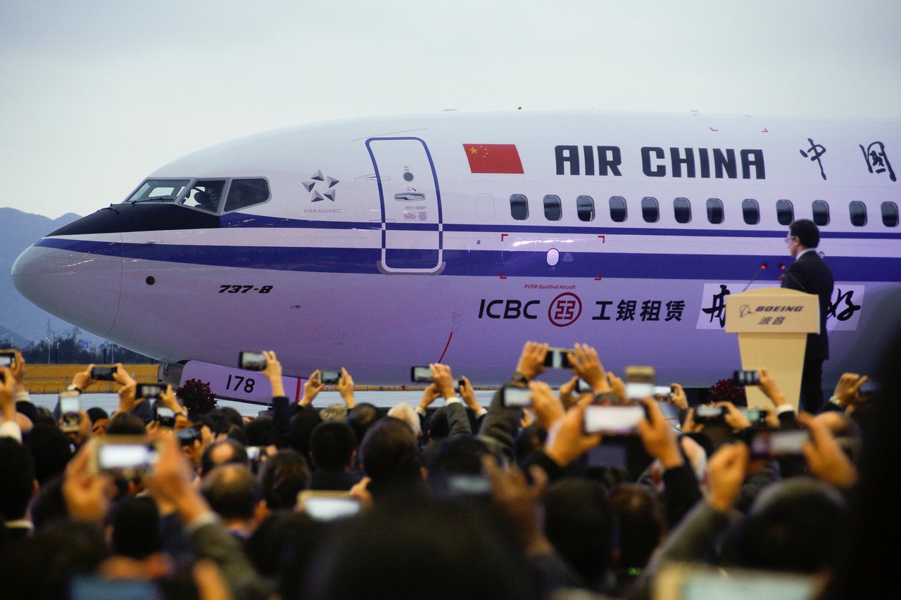 遭中国航空公司拒收 波音飞机正飞回美国-1984bbs