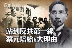 【百年真相】站到反共第一线 蔡元培给6大理由-1984bbs