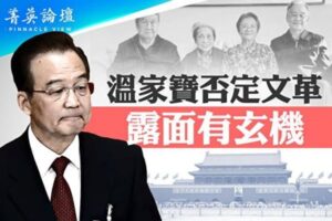 【菁英论坛】温家宝曾否定文革 倡政治改革-1984bbs