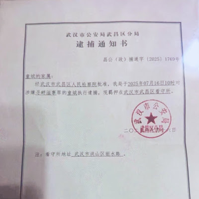 图片[2]-遭逮捕的湖北省武汉市武昌区维权人士童斌的案情及简历-1984bbs