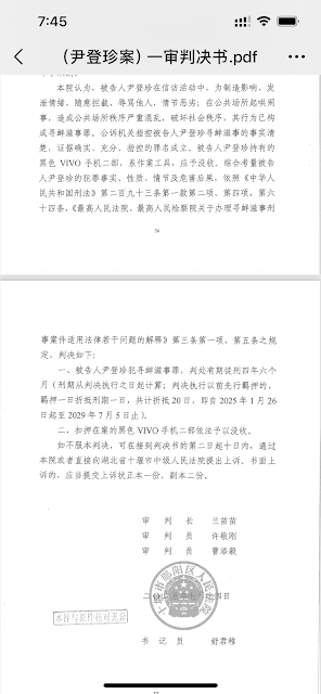 图片[2]-湖北十堰维权人士尹登珍涉嫌“寻衅滋事罪”案一审获刑4年6个月  判决书内容长达39页-1984bbs