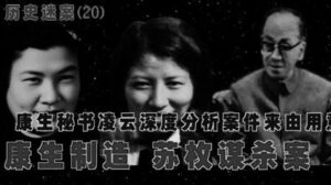 歷史謎案：康生為何不承認小姨子蘇枚自殺？-1984bbs