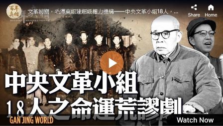 【百年真相】中央文革小组18名成员的厄运-1984bbs