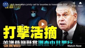 【佳音时刻】打击中共活摘 美议员吁悬赏调查-1984bbs