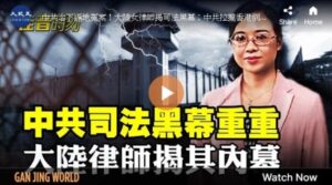 【佳音时刻】中共司法黑幕重重 大陆律师揭内幕-1984bbs