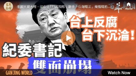 【百年真相】双面官员 因贪腐落马的纪委书记-1984bbs