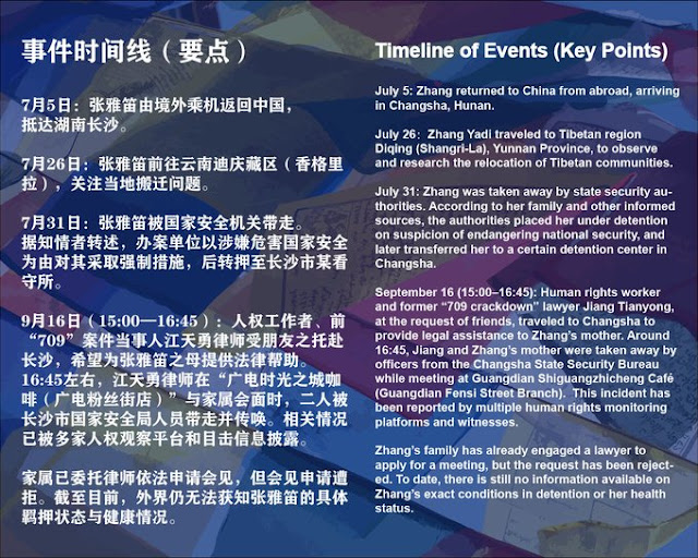 图片[3]-张雅笛关注组：被抓捕羁押的海外活动者张雅笛Tara的案情通报-1984bbs