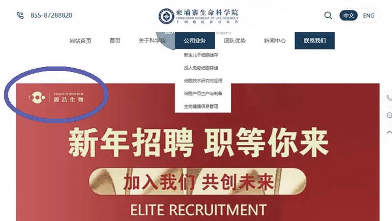 被揭用婴儿制“长生药” 柬埔寨中资机构急改官网-1984bbs