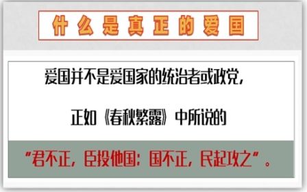 未来战士：什么是真正的爱国-1984bbs