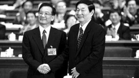 挫败江泽民 朱镕基当年力挺温家宝上位-1984bbs