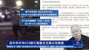 【落马官员】中共前610高官高以忱被开除党籍 涉灭绝法轮功-1984bbs